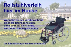 Rollstuhlverleih im Sanitätshaus Kleinzschachwitz rollstuhlverleih im sanitätshaus kleinzschachwitz